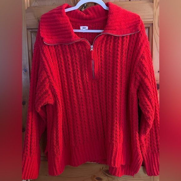 Aerie Sweater cozy cute summer size Large women’s - Picture 1 of 6